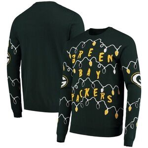NFL Green Bay Packers FOCO Light-Up Ugly Sweater - Green size 2X light up